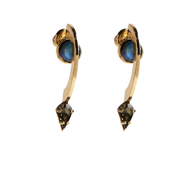 Lady Grey Jewelry Cleft Earring in Gold