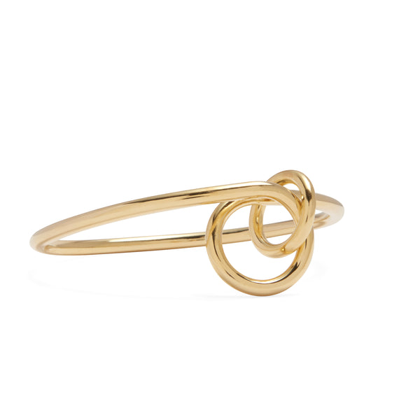 Lady Grey Jewelry Coil Link Bangle in Gold