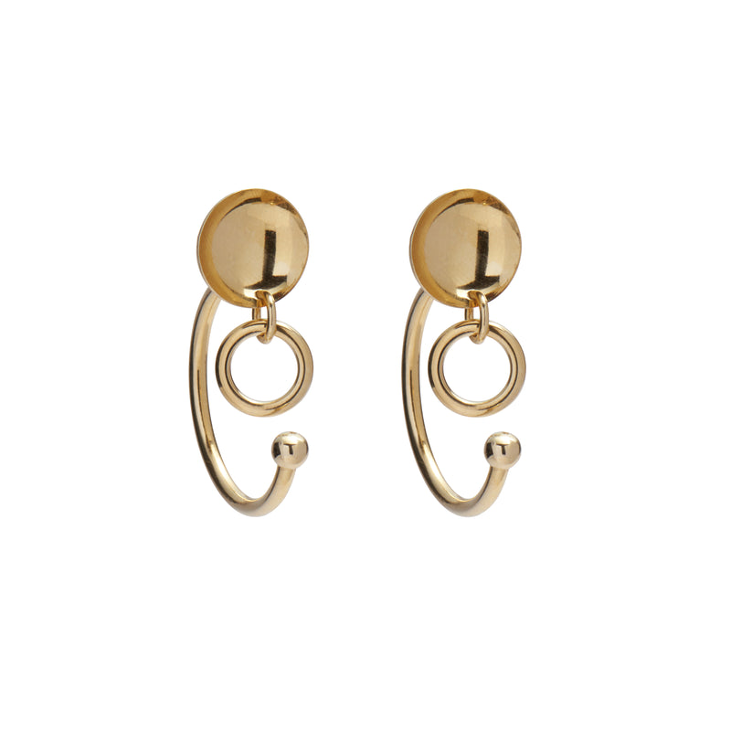 Lady Grey JewelryComposition Earring in Gold