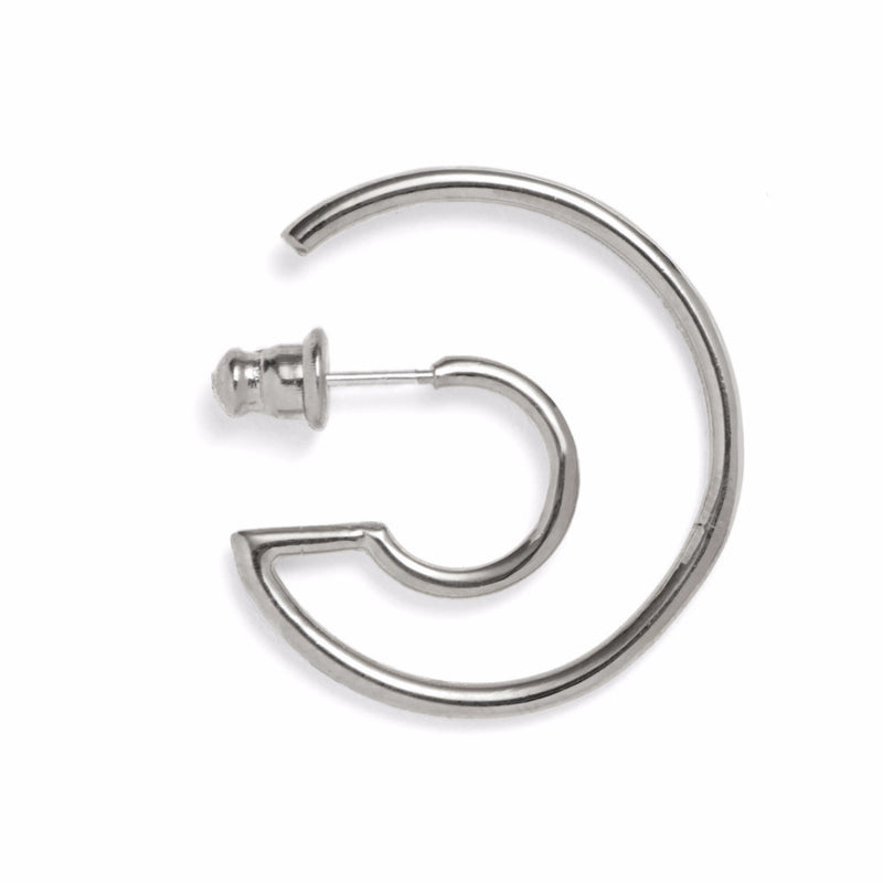 Lady Grey Jewelry Concentric Earring in Silver