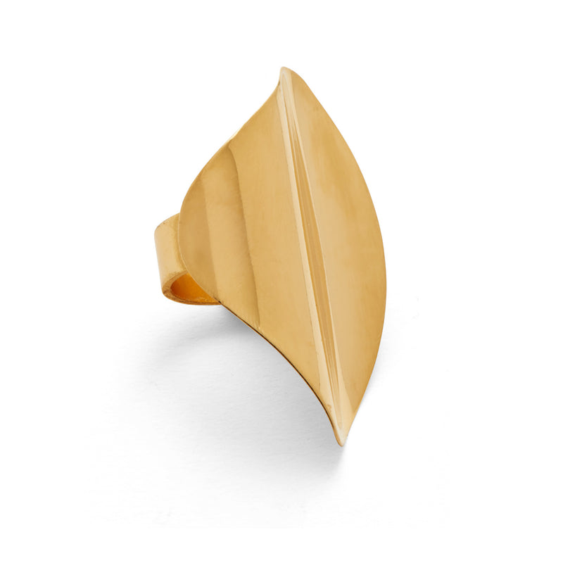 Lady Grey Jewelry Contour Ring in Gold