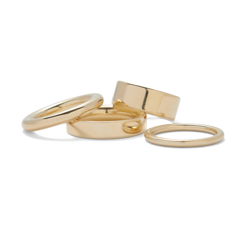 Lady Grey Jewelry Essential Ring Set in Gold