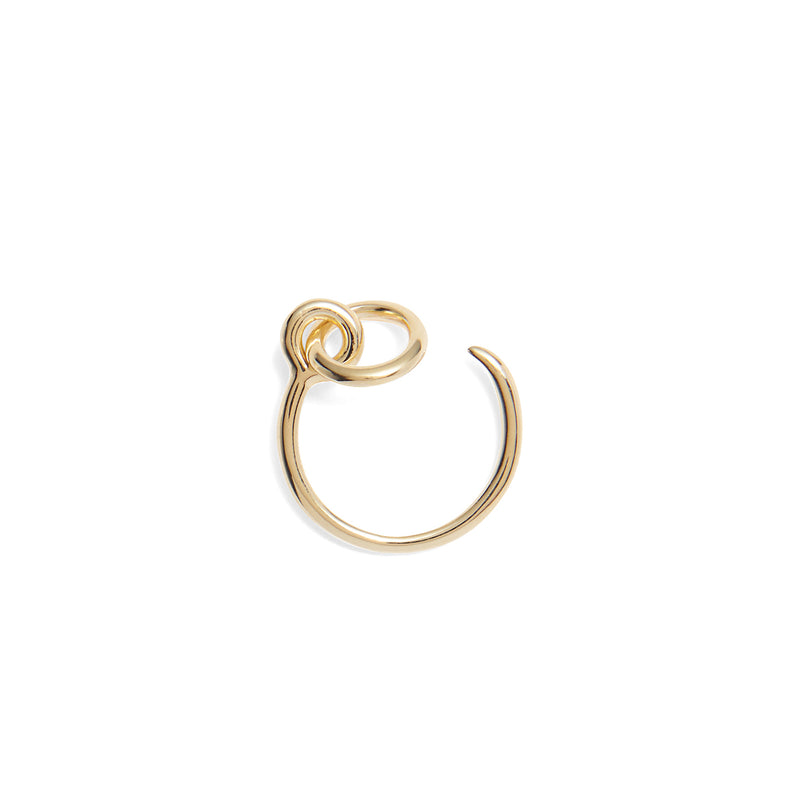 Lady Grey Jewelry Eyelet Ring in Gold