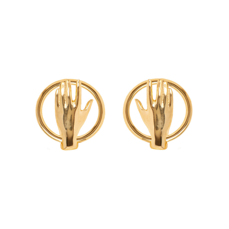 Madewell hand jive on sale earrings