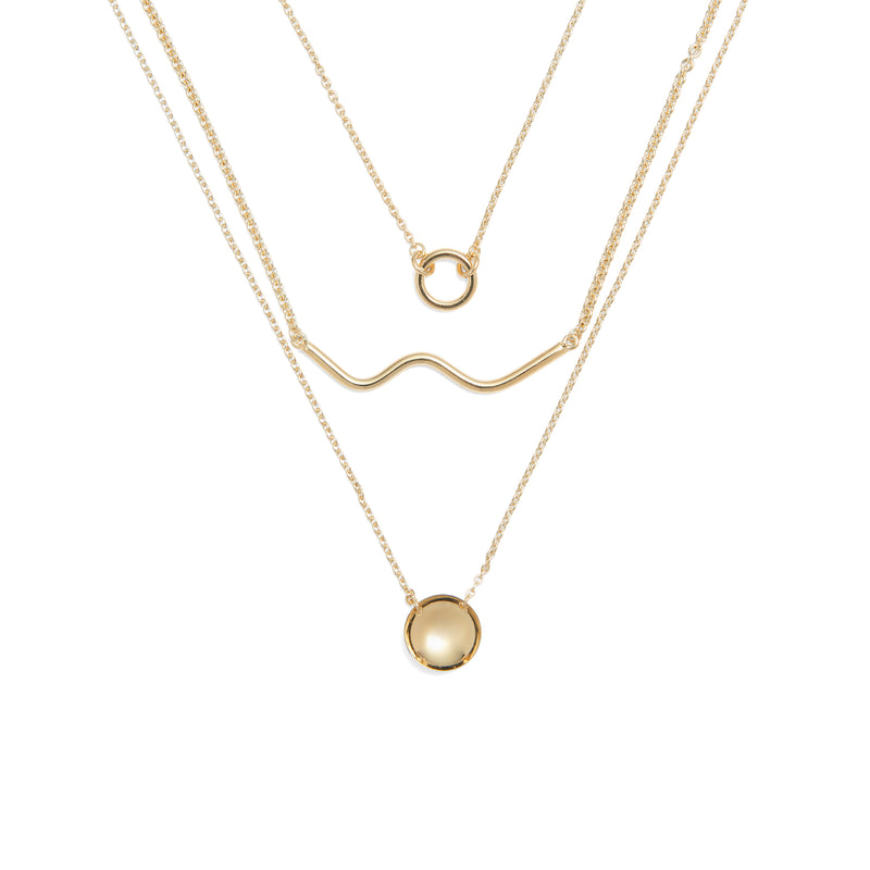 Lady Grey Jewelry Horizon Necklace in Gold