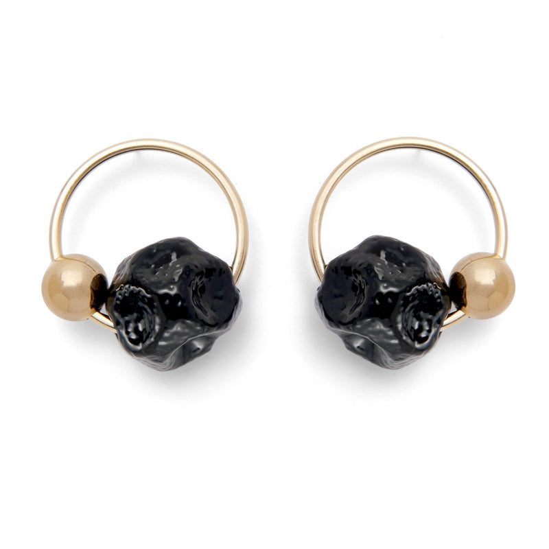 Lady Grey Ohr Hoops in Gold 