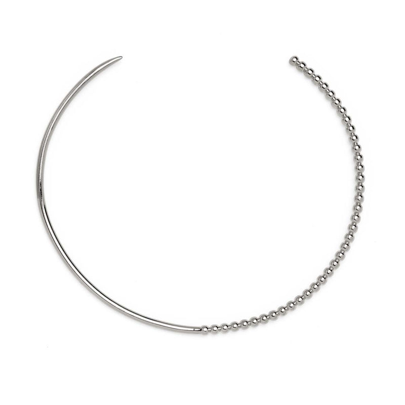 Lady Grey Ophidia Collar in Silver