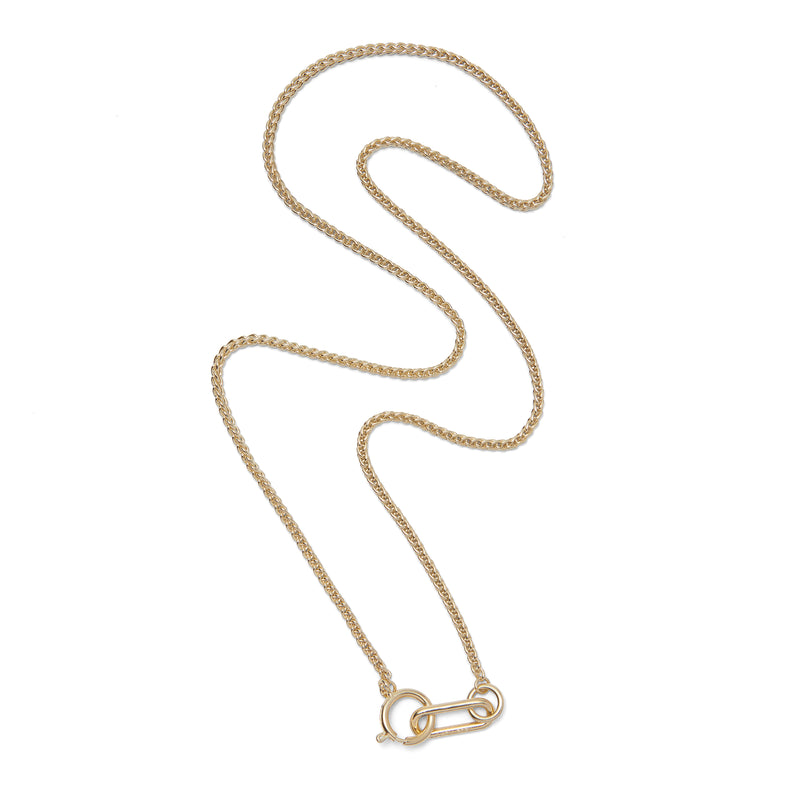 Lady Grey Jewelry Plait Necklace in Gold