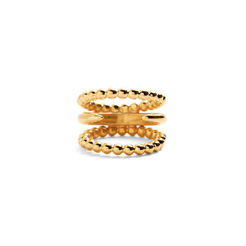 Lady Grey Jewelry Split Ophidia Ring in Gold