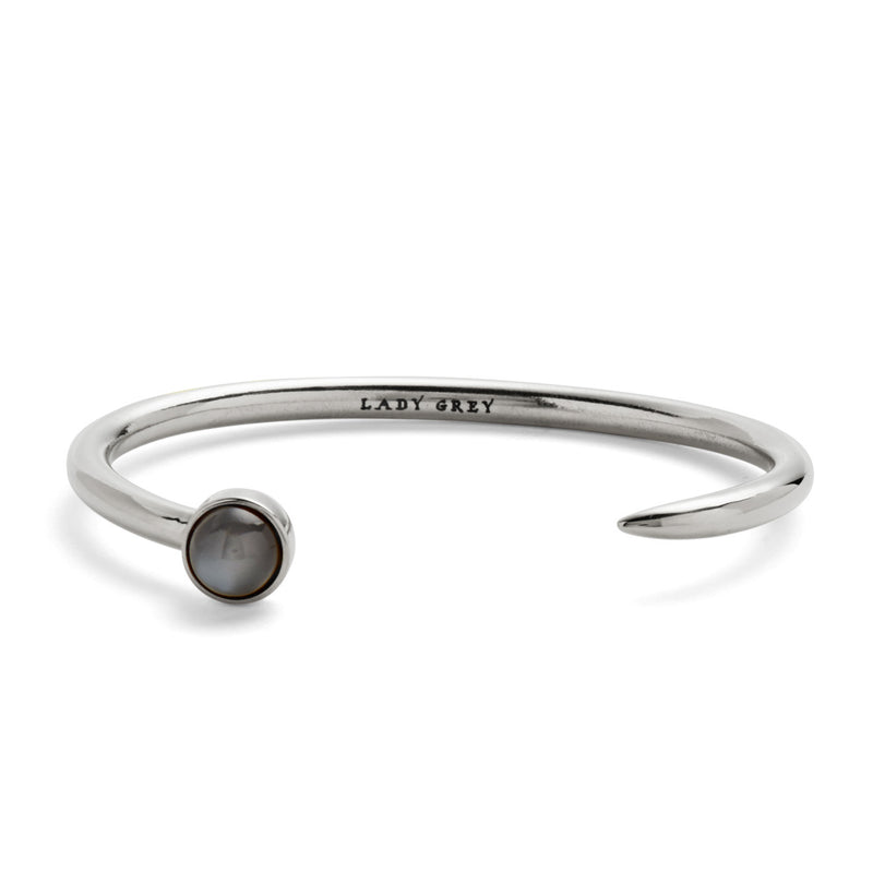 Lady Grey Jewelry Tangent Bracelet in Silver