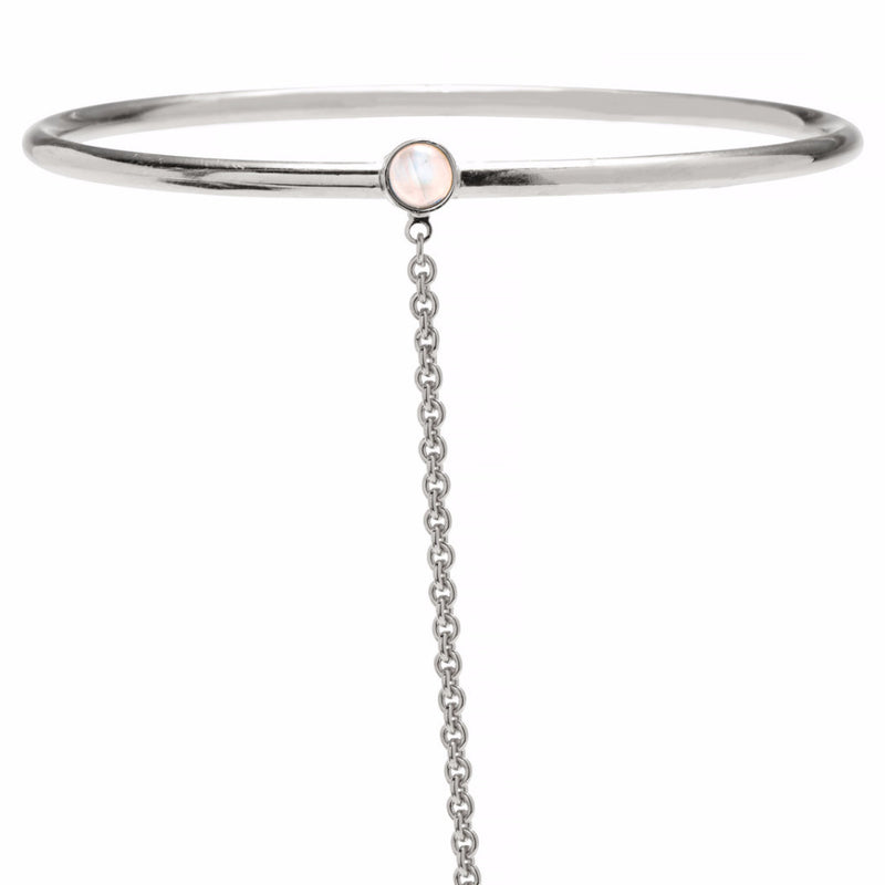 Lady Grey Jewelry Tether Bracelet in Silver