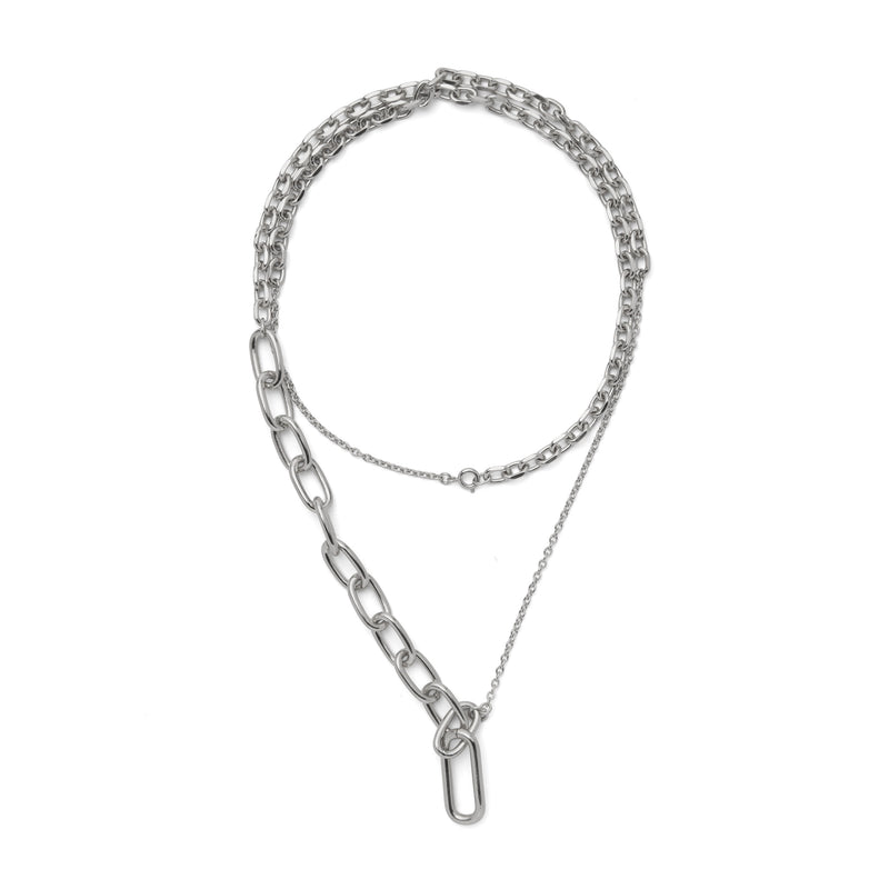 Varie Necklace in Silver