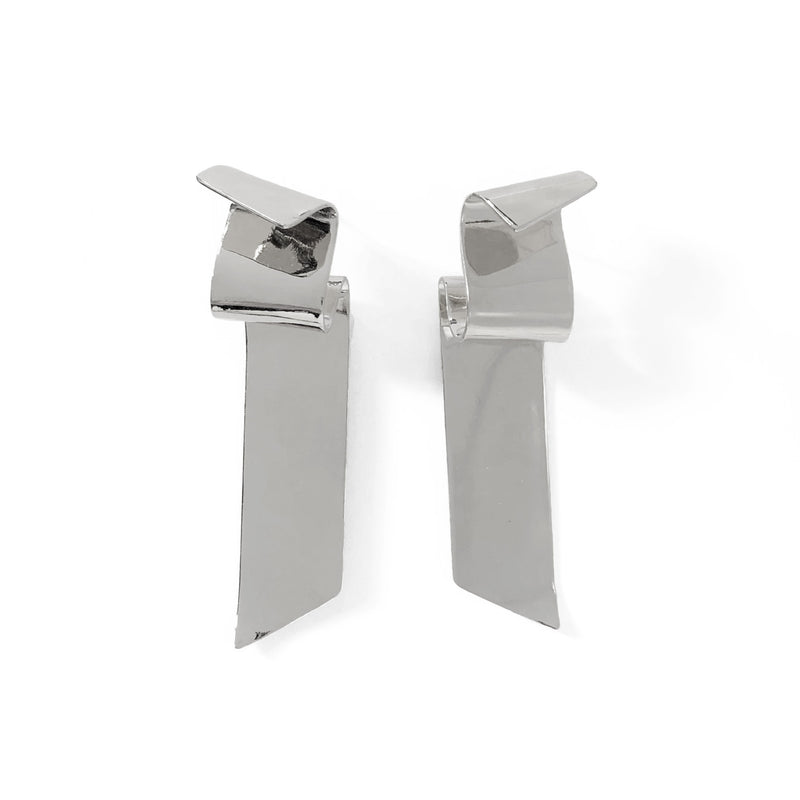 Lady Grey Jewelry Vera Earring in Rhodium