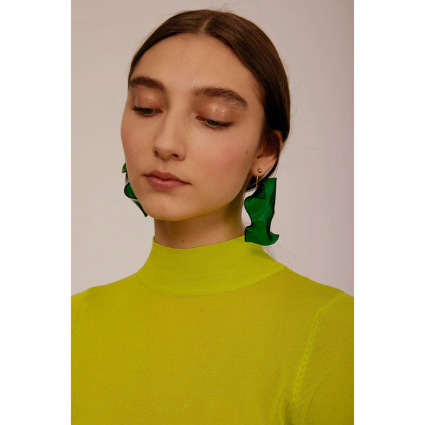 Clarion Earring in Emerald