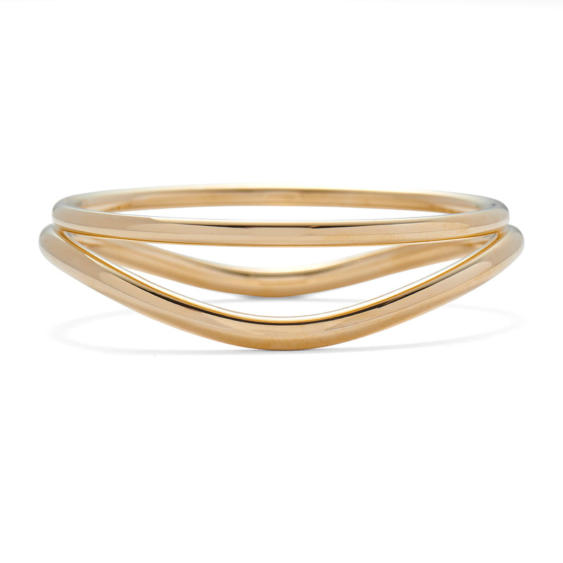 Lair Bangle in Gold