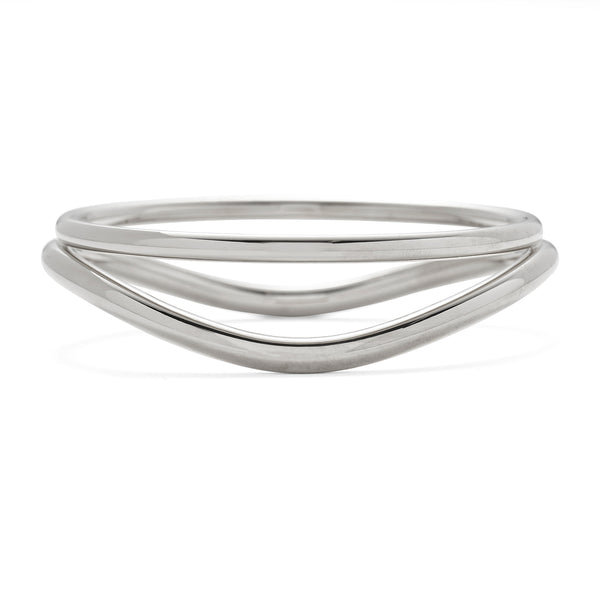 Lair Bangle in Silver