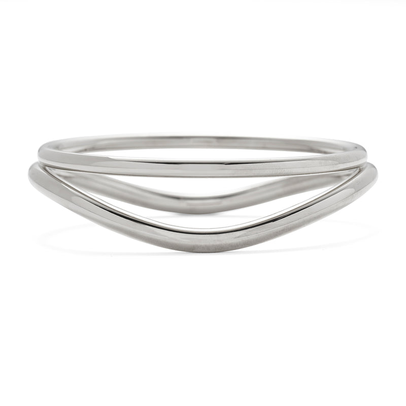 Lair Bangle in Silver