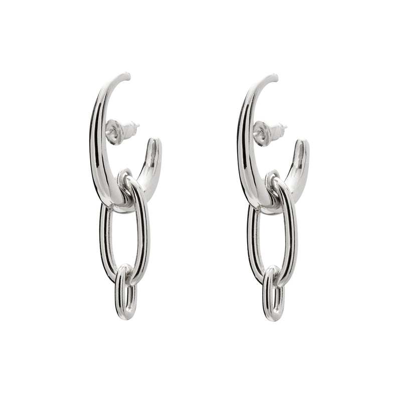 Lair Link Huggies in Silver