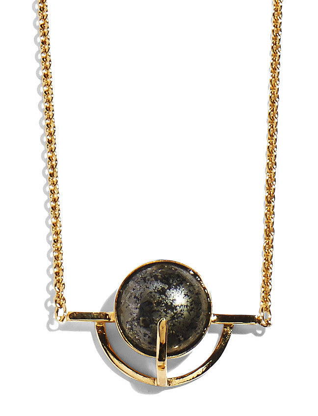 Locus Necklace in Gold