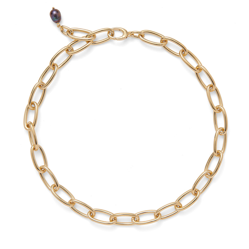 Mega Necklace in Gold