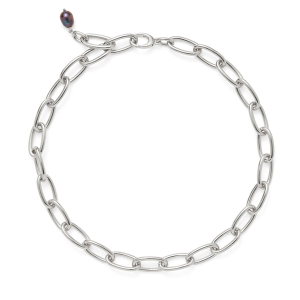 Mega Necklace in Silver