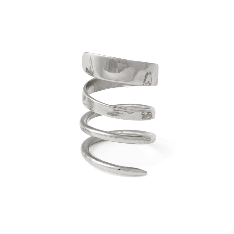 Lady Grey Jewelry Ribbon Ring in Silver
