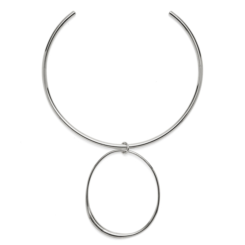 Lady Grey Jewelry Roe Collar in Rhodium