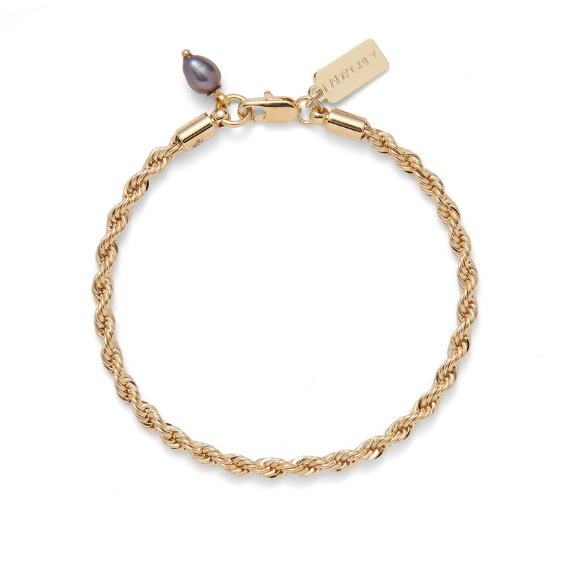 Rope Chain Bracelet in Gold