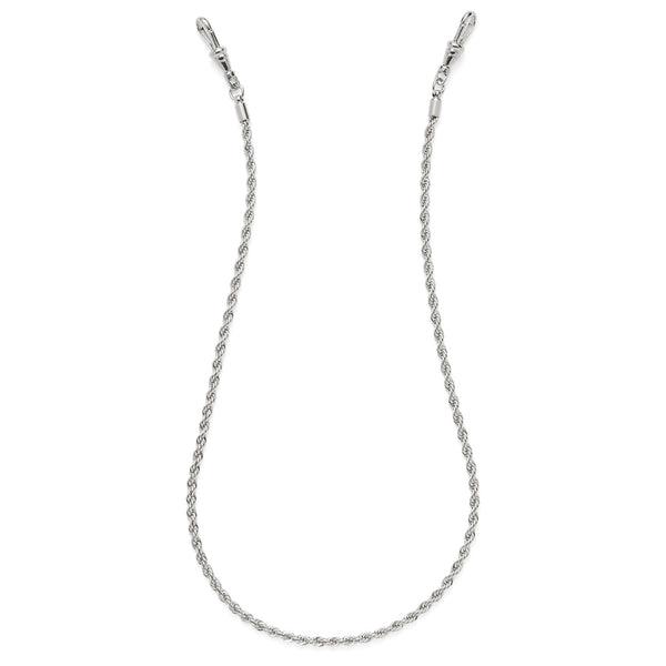 Rope Mask Chain in Silver