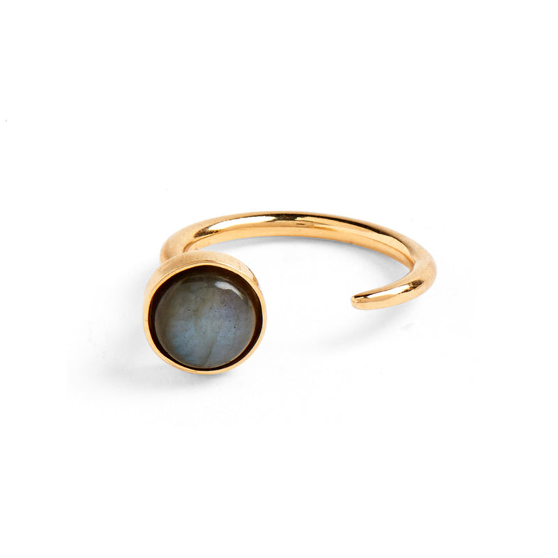 Lady Grey Jewelry Tangent Ring in Gold