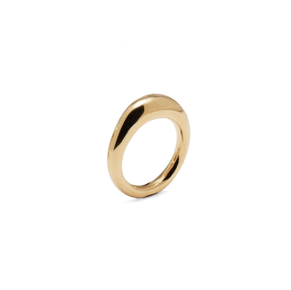 Lady Grey Jewelry Thin Organic Ring in Gold