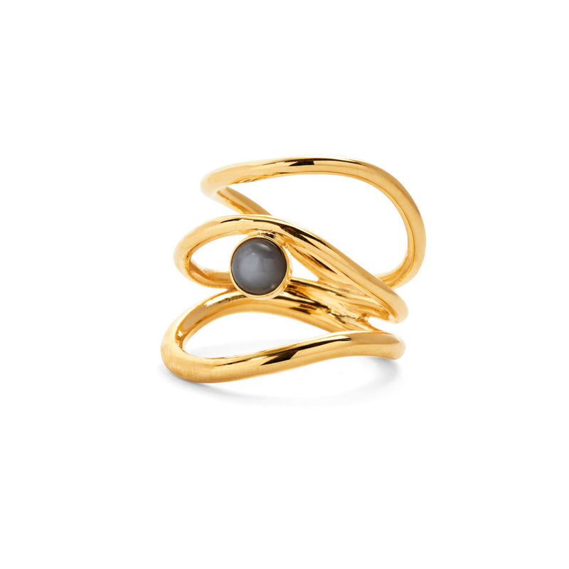 Lady Grey Jewelry Tide Ring in Gold