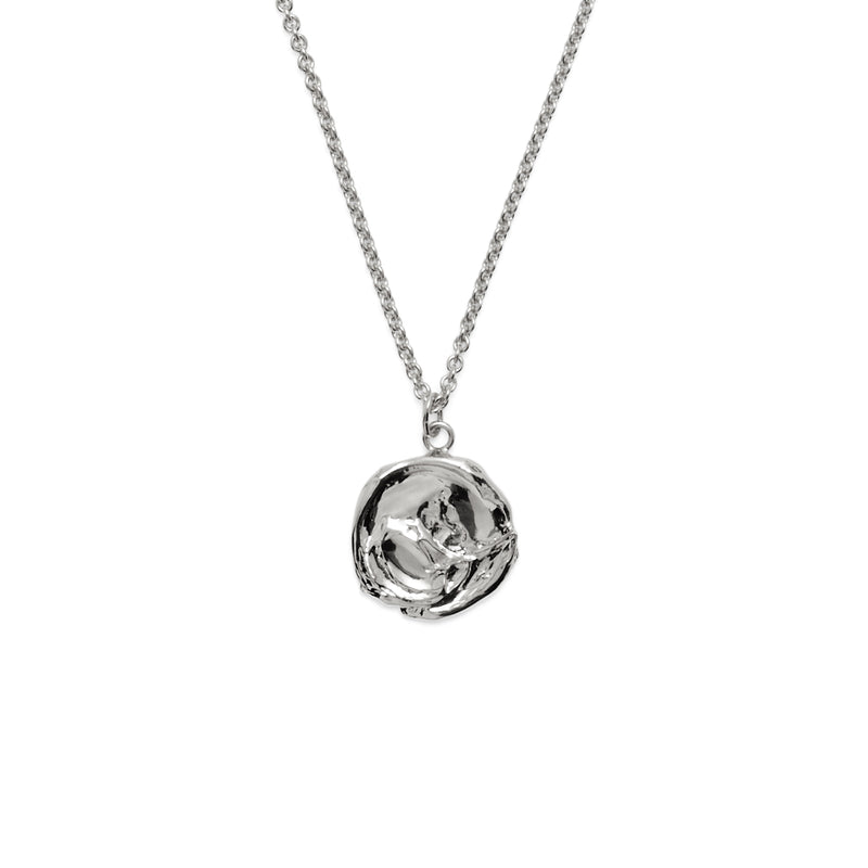 Lady Grey Jewelry Mini Palette Necklace in Rhodium