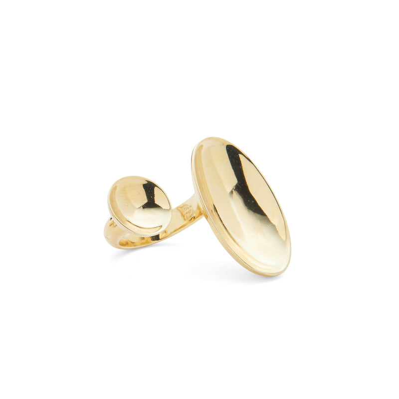 Lady Grey Jewelry Dome Ring in Gold