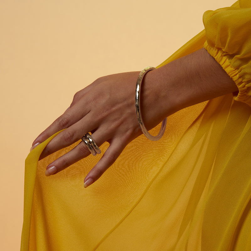 Rayan Bangle in Silver