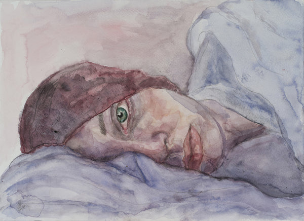 "Self-Portrait in Bed", 2013
