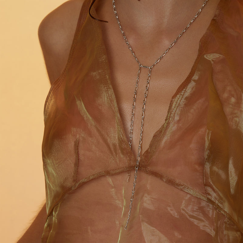 Tether Necklace in Silver