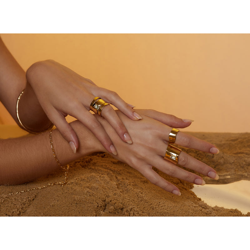 Wade Ring in Gold