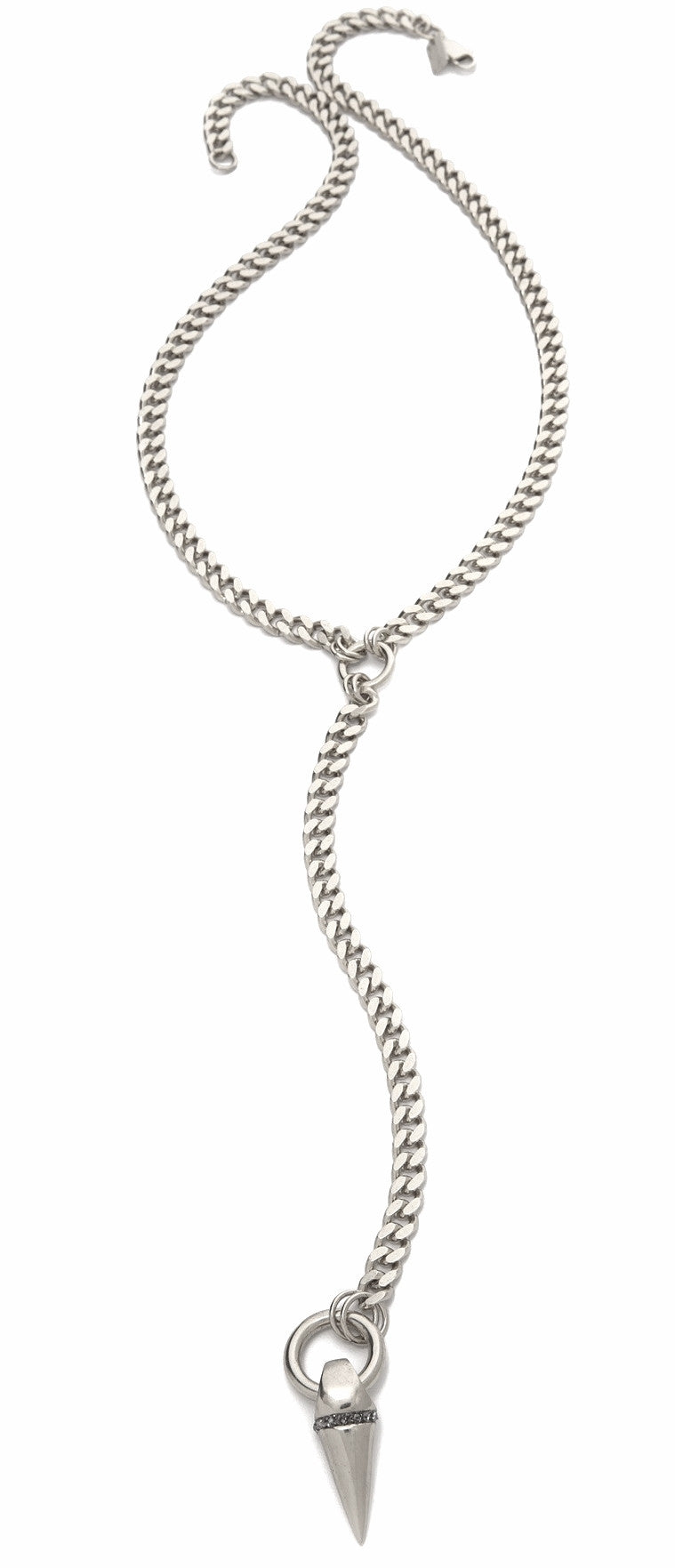 Axis Necklace in Silver