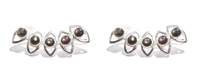 Lady Grey Jewelry ss15 Hydra Ear Crawler silver