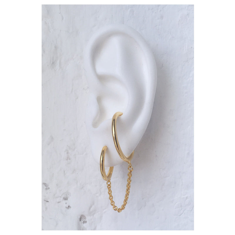Lady Grey Jewelry Tether Earring in Gold