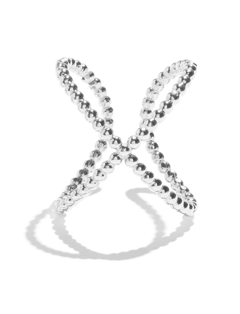 Lady Grey Jewelry SS15 Sterling Silver Intersect Ring 