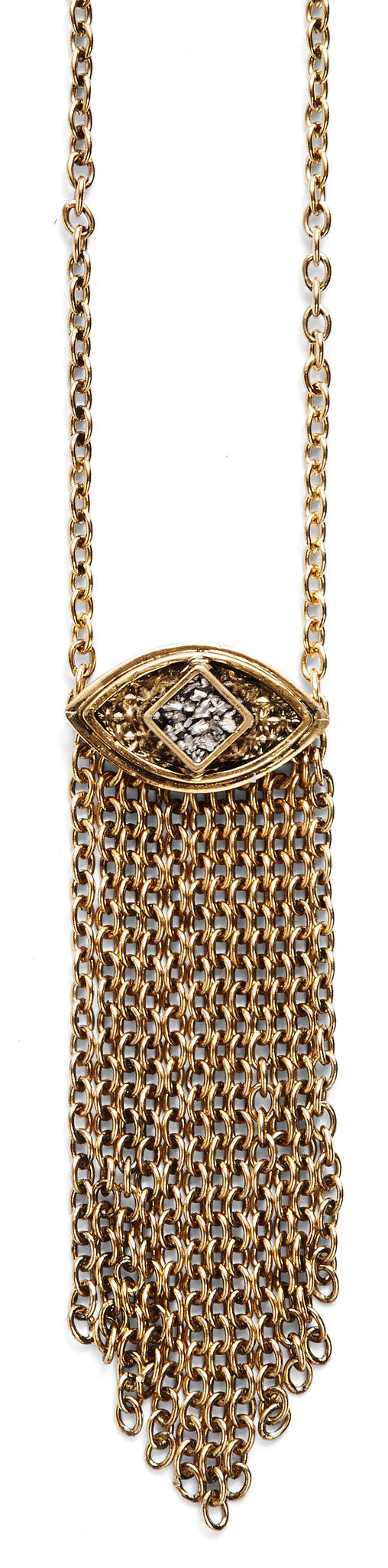 Lucid Fringe Necklace in Gold/Bismuth (EXCLUSIVE!!)