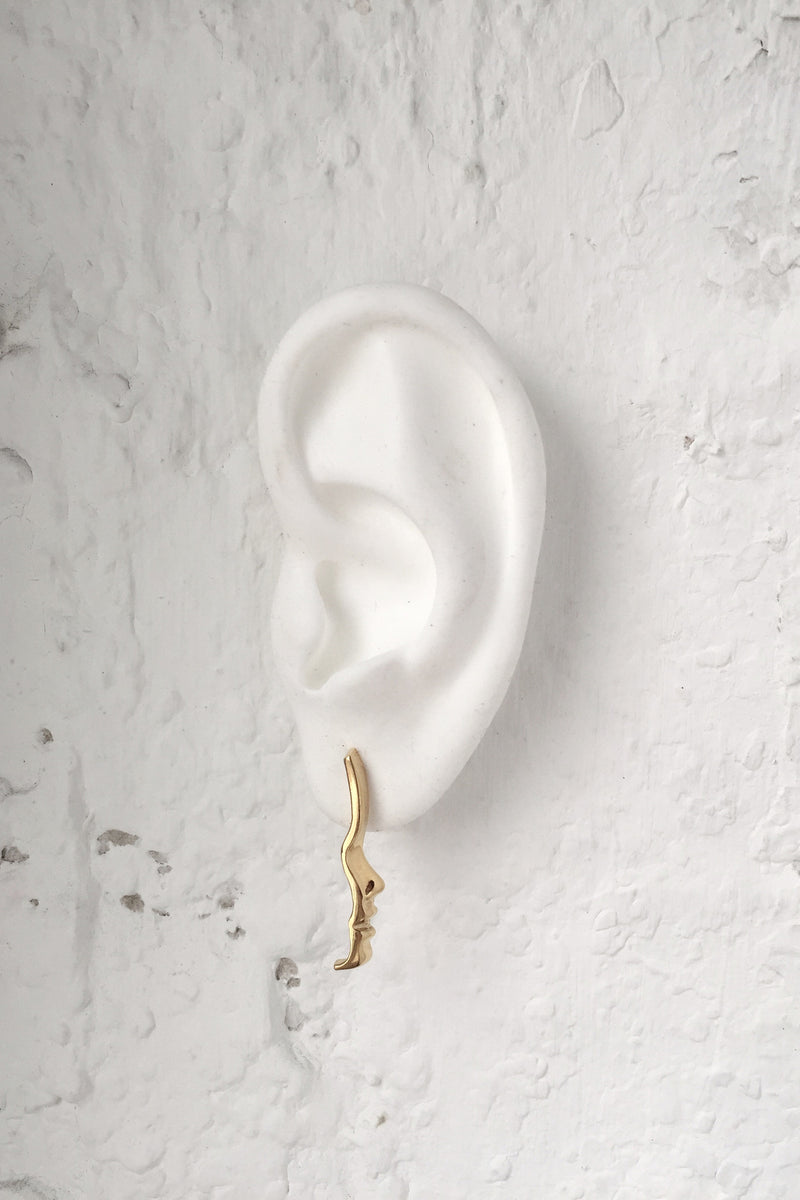 Lady Grey Jewelry Mini Silhouette Stud