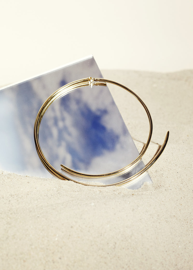 Spiral Collar in Gold